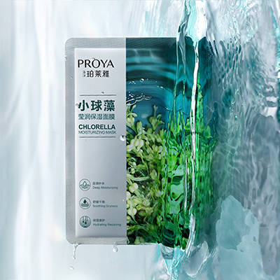 金沙9001cc以诚为本小球藻莹润保湿面膜